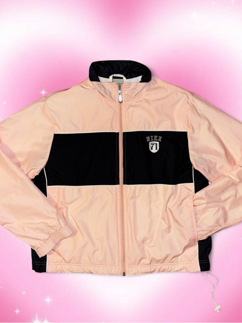 Nike Pink Windbreaker w/Black Accents